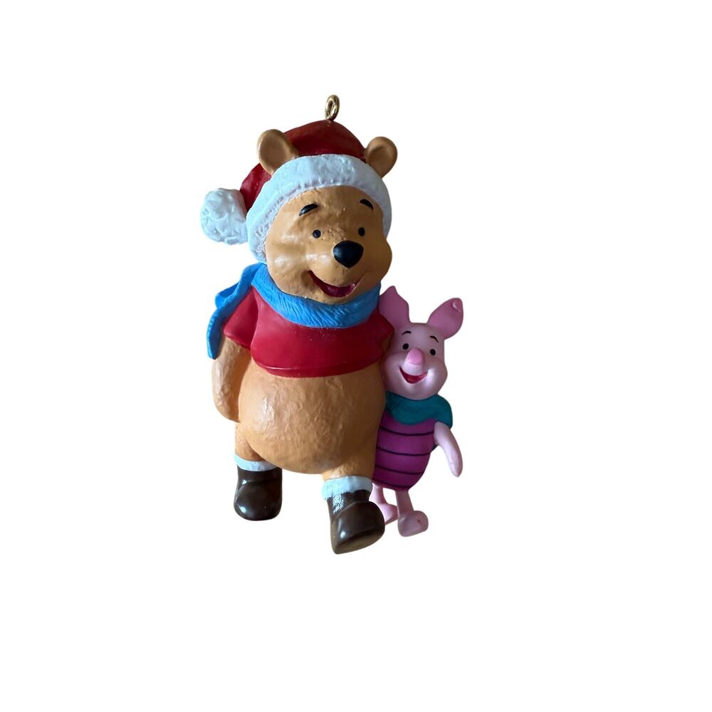 Winnie the Pooh and piglet Christmas ornament